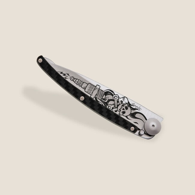 Deejo Tattoo Biker sklopivi nož fiber