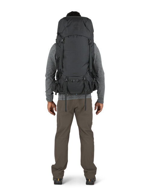 OSPREY ROOK 50 turistički ruksak, dark charcoal/silver lining