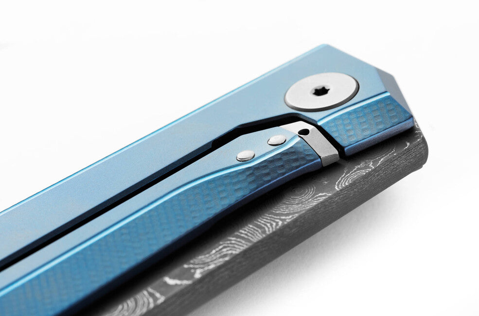 Lionsteel MYTO MT01D luksuzni džepni nož s ručkom od masivnog titanija BL
