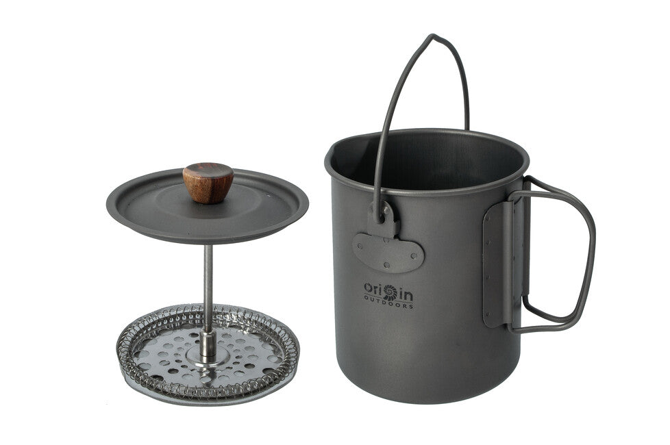 Origin Outdoors Titanium French Press 3 u 1 750 ml