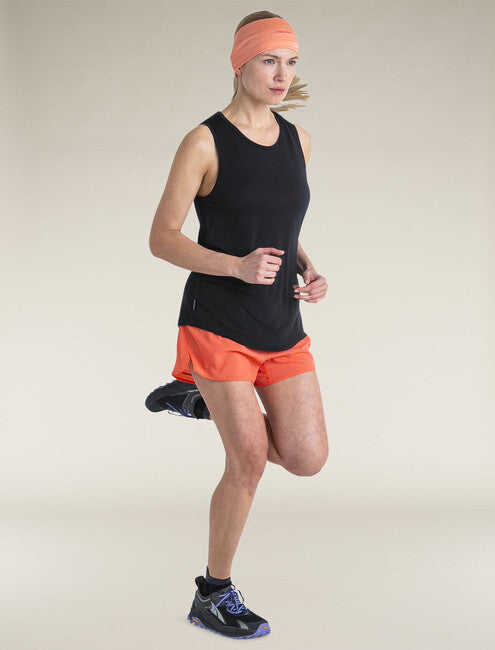 Icebreaker Cool Lite Sphere III Merino ženska majica bez rukava 125, crna