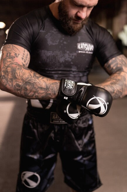 Katsudo Revenge MMA rukavice, crno-bijele