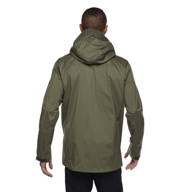Black Diamond Stormline Stretch Rain Shell nepromočiva muška jakna, tundra