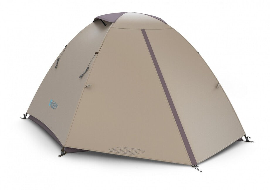 Husky Bizam 2 Plus trekking šator za 2 osobe, Black Coating light brown