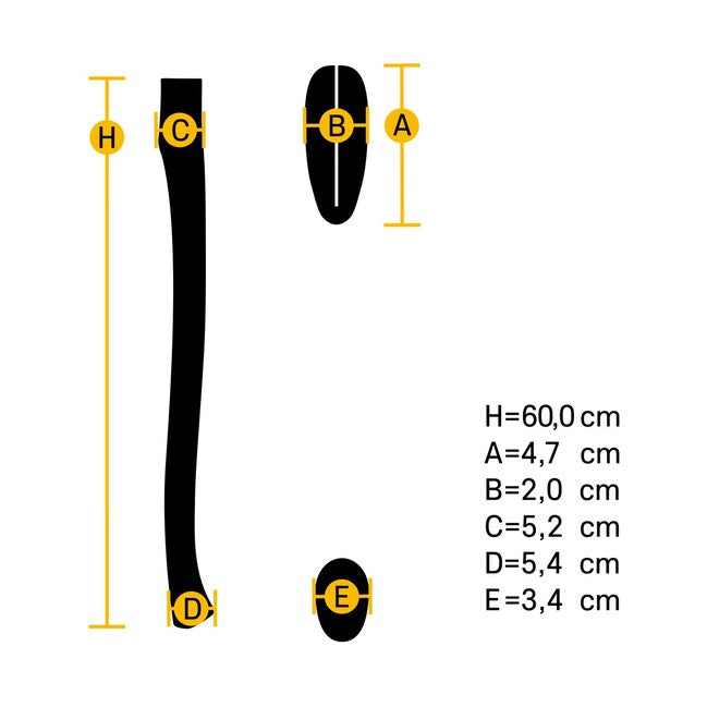 Hultafors Premium Curved drška sjekire HB AHC 600-43X18 HB 842770 id