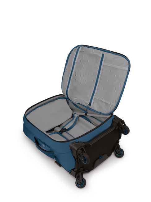 OSPREY OZONE 4-WHEEL CARRY ON 36 putni kofer, coastal blue