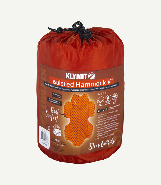 Klymit Hammock V izolirana podloga za spavanje, crvena