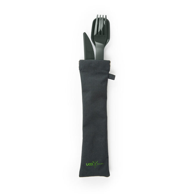 UCO Switch spork set pribora, sivi, 3 komada