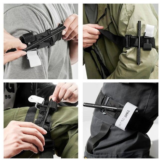 DRAGOWA Tactical Flex Plus povlačni turniket, crni