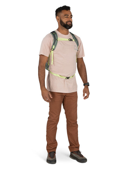 OSPREY DAYLITE PLUS 20 gradski ruksak, rattan print/rocky brook