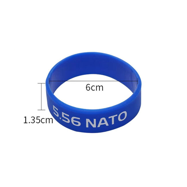 Leguon Volt gumena traka za označavanje okvira 5.56 mm, siva