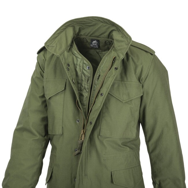 Helikon-Tex M65 jakna NyCo Sateen, maslinasto zelena