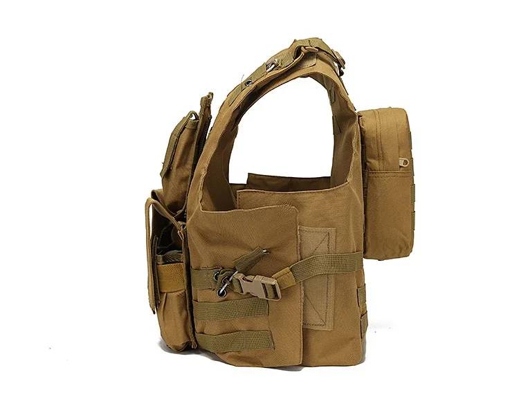DRAGOWA Heavy Duty prsluk vojni, crni