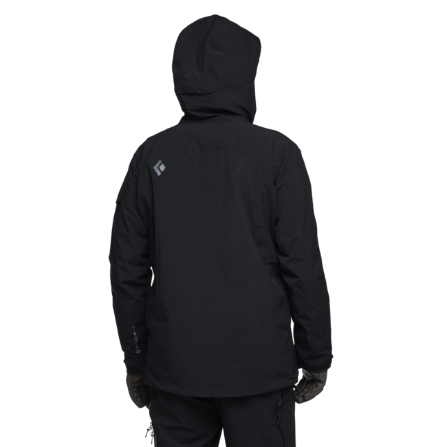 Black Diamond Recon Insulated Shell nepromočiva muška jakna, crna
