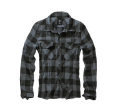 Brandit Checkshirt košulja, sivo-crna