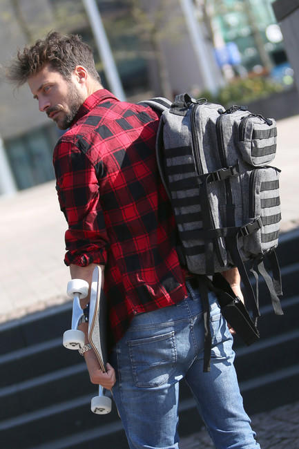 Brandit Checkshirt košulja, crveno-crna