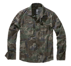 Brandit Slimfit košulja, Woodland