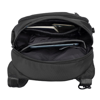 Travelon Active Tour torba preko ramena protiv krađe, crna