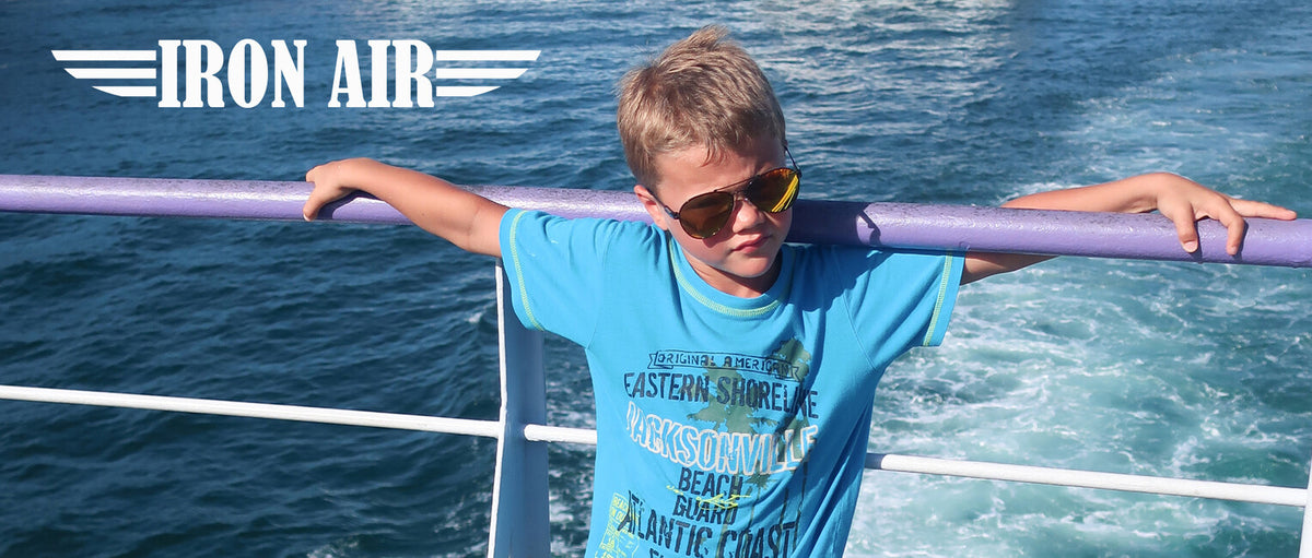 ActiveSol Kids Iron Air polarizirajuće sunčane naočale dječje, narančaste/lučne