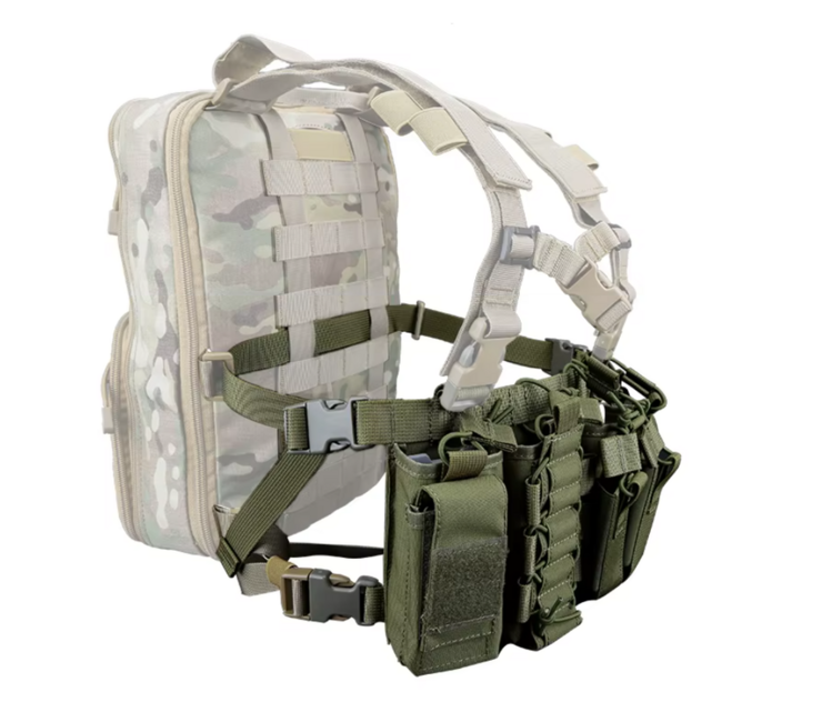 DRAGOWA D3 Chest Rig, crna