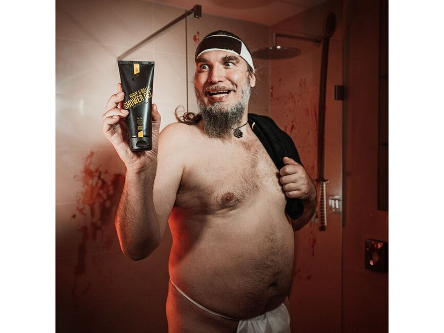 Angry Beards Sick Sensei tuš gel za tijelo i testise 230 ml