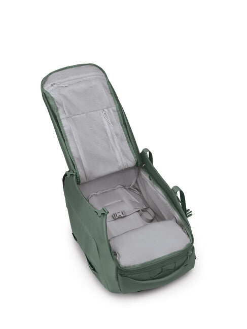 OSPREY SHUTTLE 45 putna torba na kotačima, koseret green