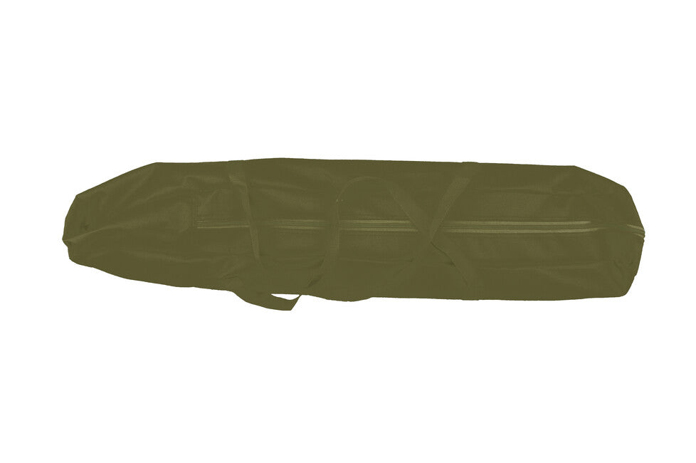 BasicNature Alu-Campbed putna ležaljka, maslinasto zelena, 210 cm