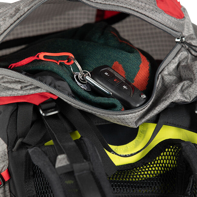 OSPREY EJA PRO 55 turistički ruksak, dale grey/poinsettia red