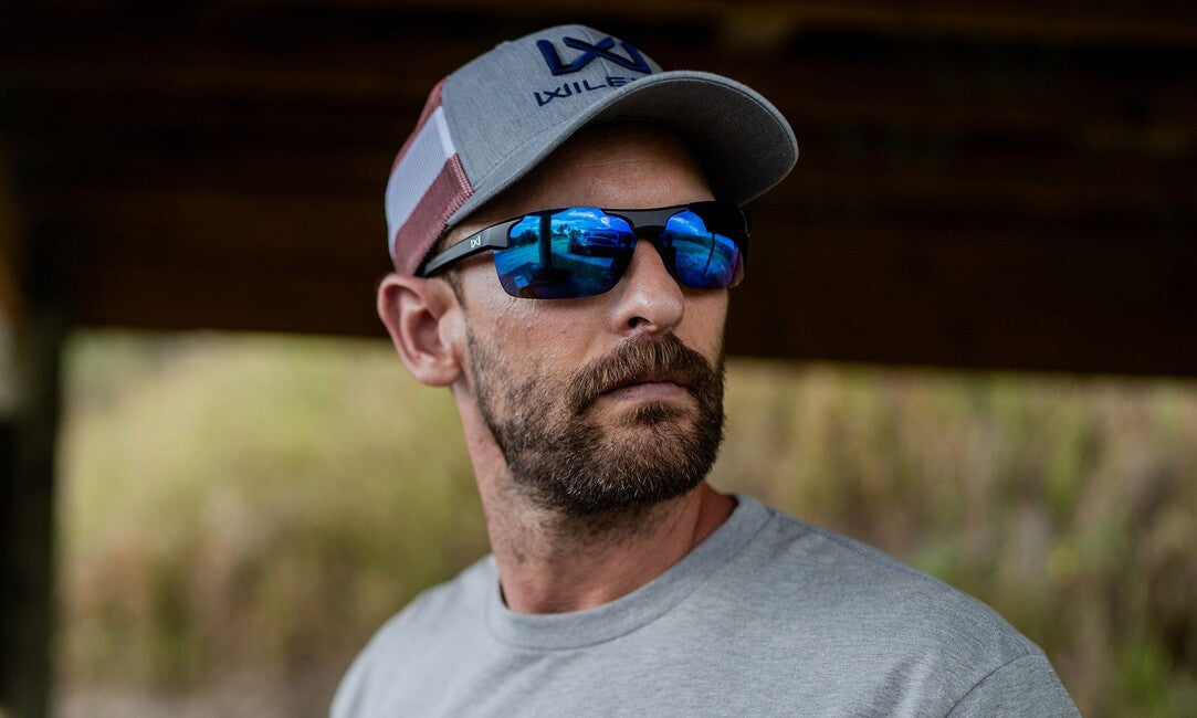 Wiley X Prime sunčane naočale Captivate Polarized blue mirror, gloss crystal grey