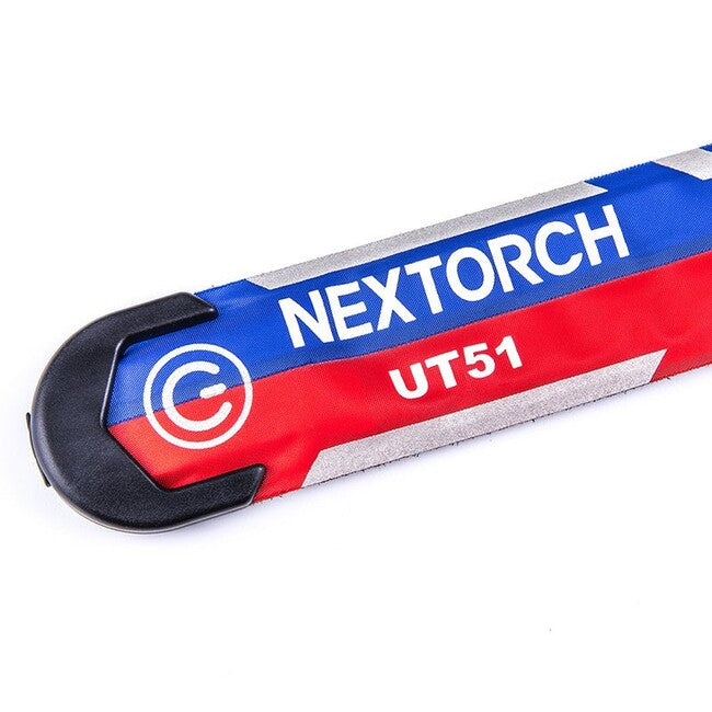 NexTorch® UT51 treptajuća sigurnosna traka, crveno-plava