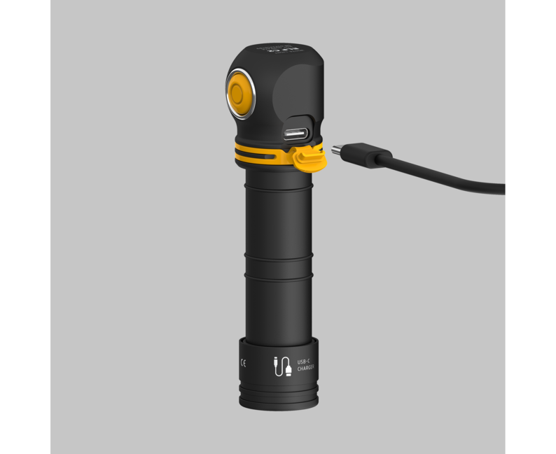 ArmyTek Elf C2 USB-C naglavna svjetiljka s LED ručna svjetiljka topla bijela 1023 lm napajanjem iz akumulatora