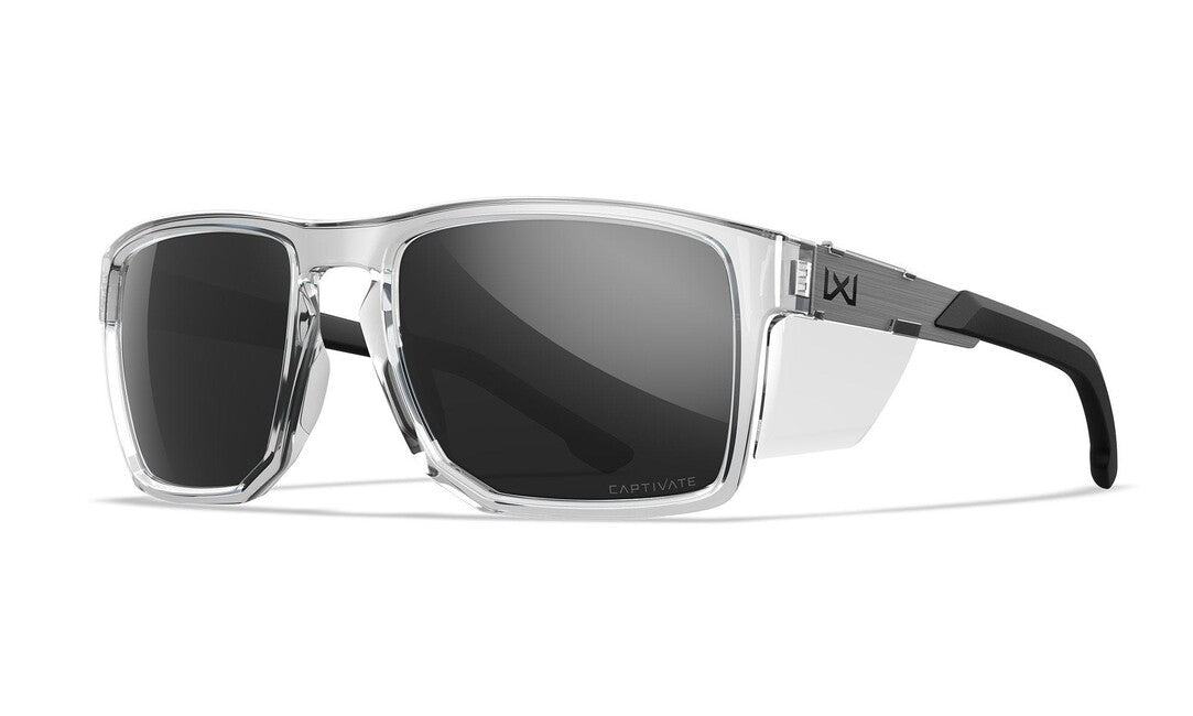 Wiley X Apex sunčane naočale, Captivate Grey/ Gloss Crystal Clear