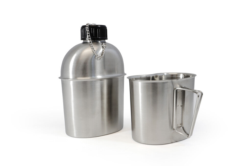 Origin Outdoors čuturica od nehrđajućeg čelika s čašom, 1,2 l, 0,8 l