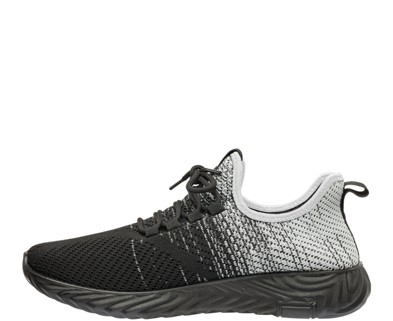 BENNON NEXO Low tenisice, crne/sive