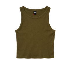 Brandit Ela ženska majica bez rukava tanktop, maslinasto zelena