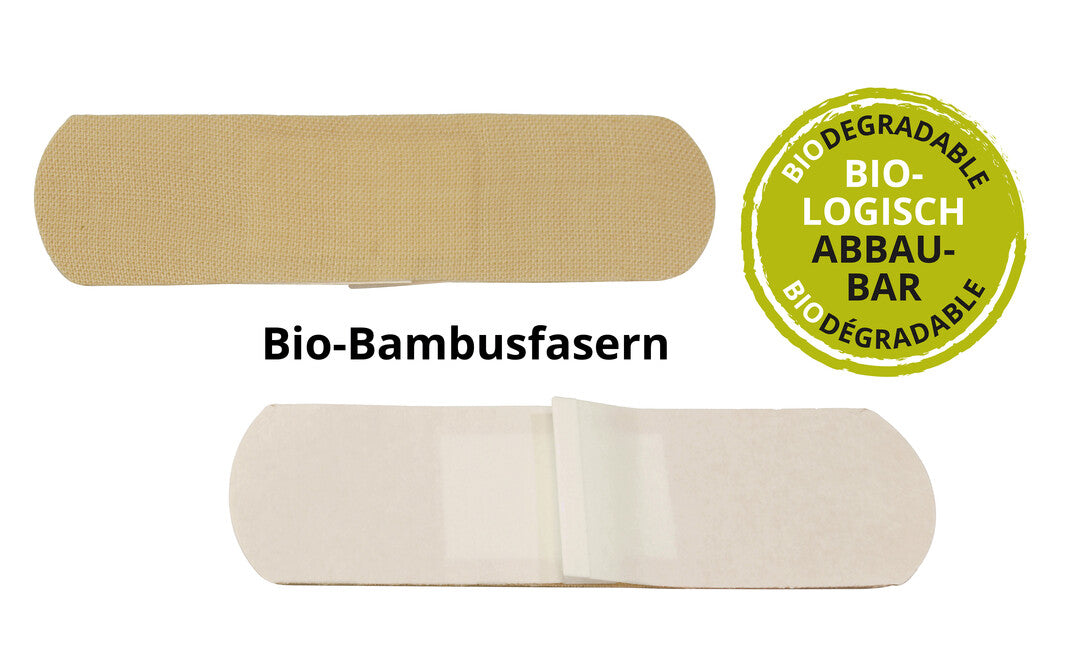 BasicNature Bamboo Flaster 25 kom