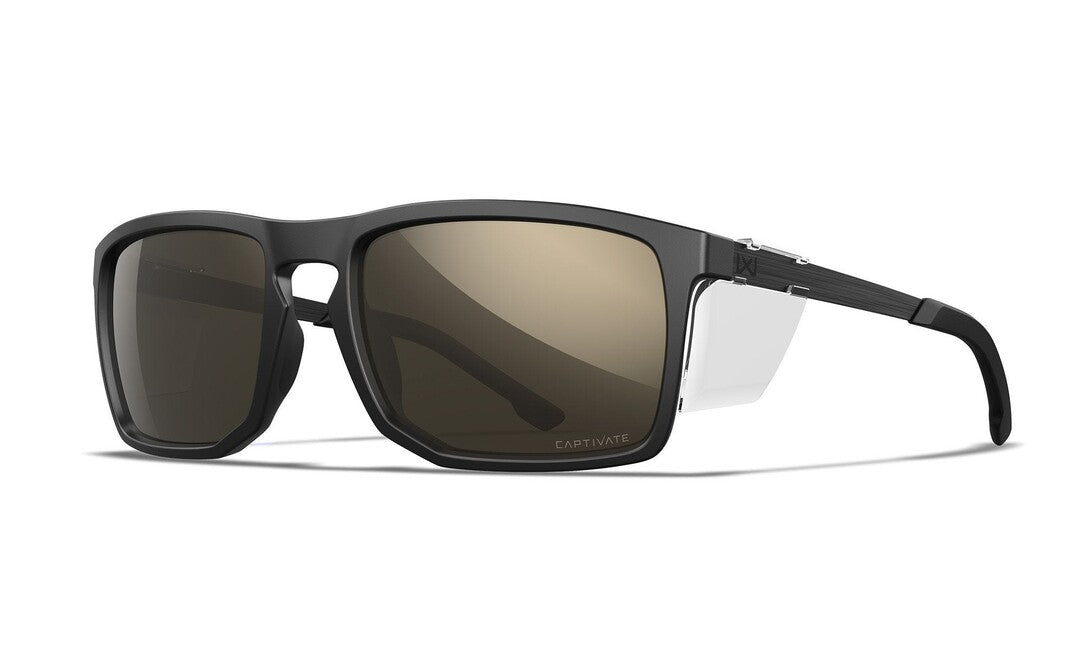 Wiley X Axe sunčane naočale Captivate Polarized Tungsten Mirror, Matte Black