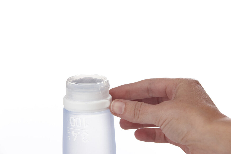 Humangear GoToob+ silikonska posuda za tekućine 100 ml boje, plava