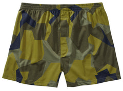 Brandit Boxer muške bokserice, swedish camo M90