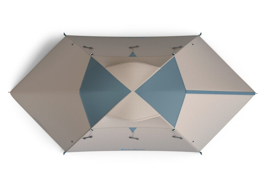 Husky Boyard 4 Classic obiteljski šator za 4 osobe, light grey