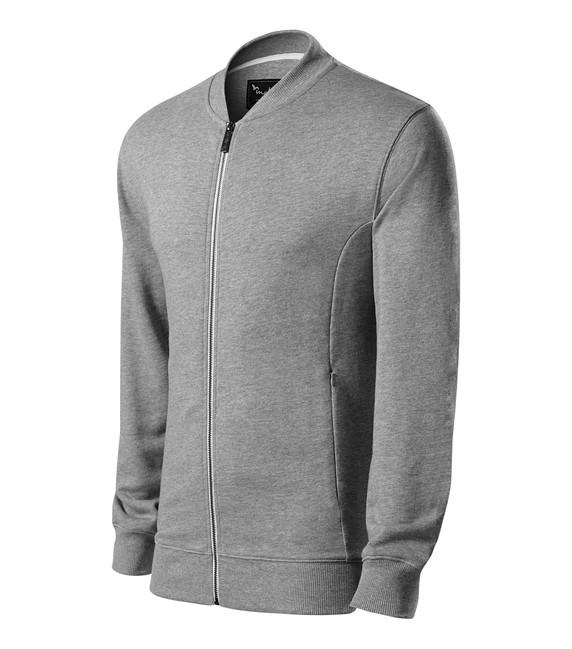 Malfini Bomber pulover 320g/m2, siv