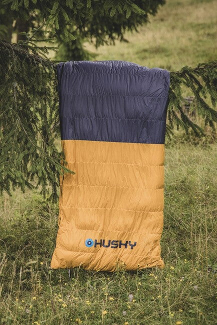 HUSKY Drafy perjana zimska vreća za spavanje -20, plava/narančasta