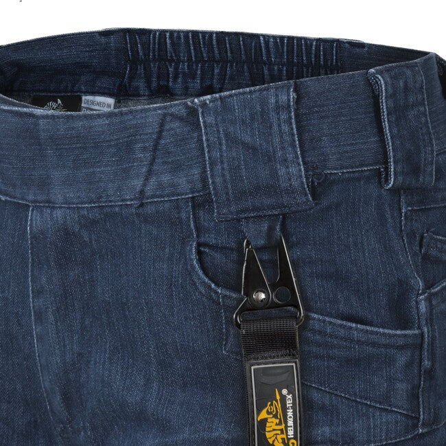 Helikon-Tex UTP Resized gradske taktičke hlače ženske Denim Stretch Gradske, Marine Blue
