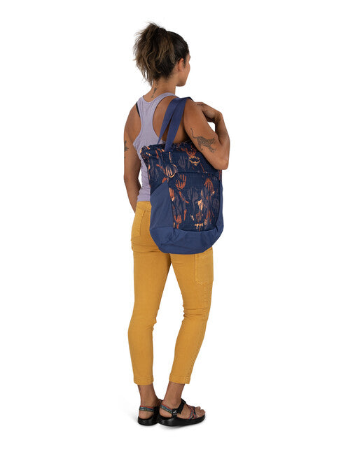 OSPREY DAYLITE TOTE PACK gradski ruksak, wild blossom print/alkaline