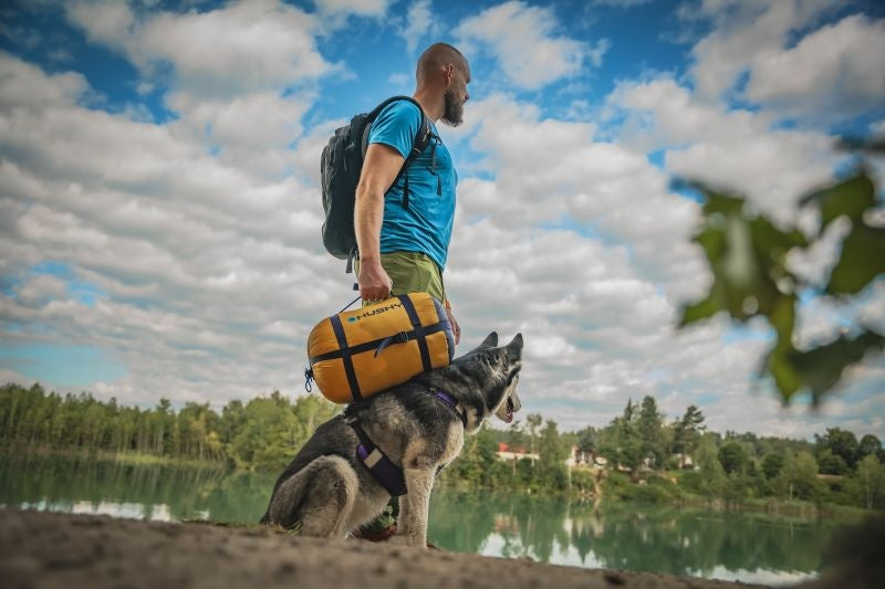 HUSKY Enjoy Long vreća za spavanje, plavo-narančasta
