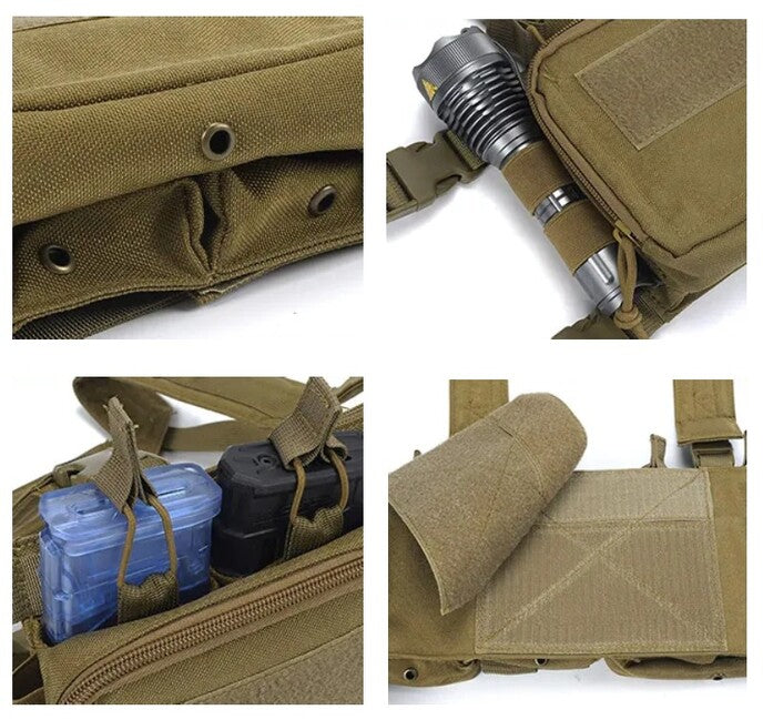 DRAGOWA Recon taktička prsna oprema Tactical Chest rig, CP black