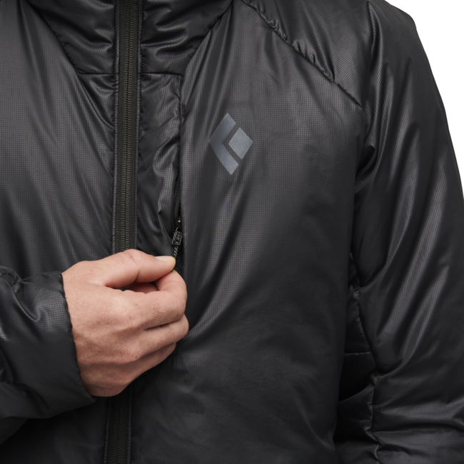 Black Diamond Belay muška parka, crna