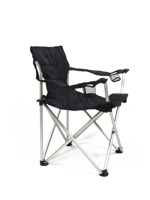 BasicNature Comfort putna stolica, crna
