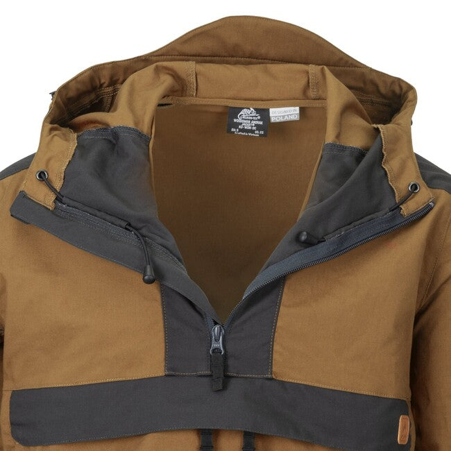 Helikon-Tex WOODSMAN Anorak jakna, Earth Brown / Black