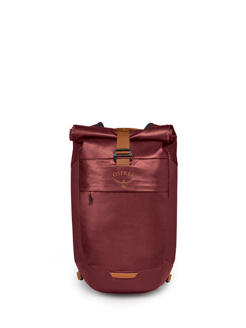 OSPREY TRANSPORTER ROLL TOP gradski ruksak, red mountain